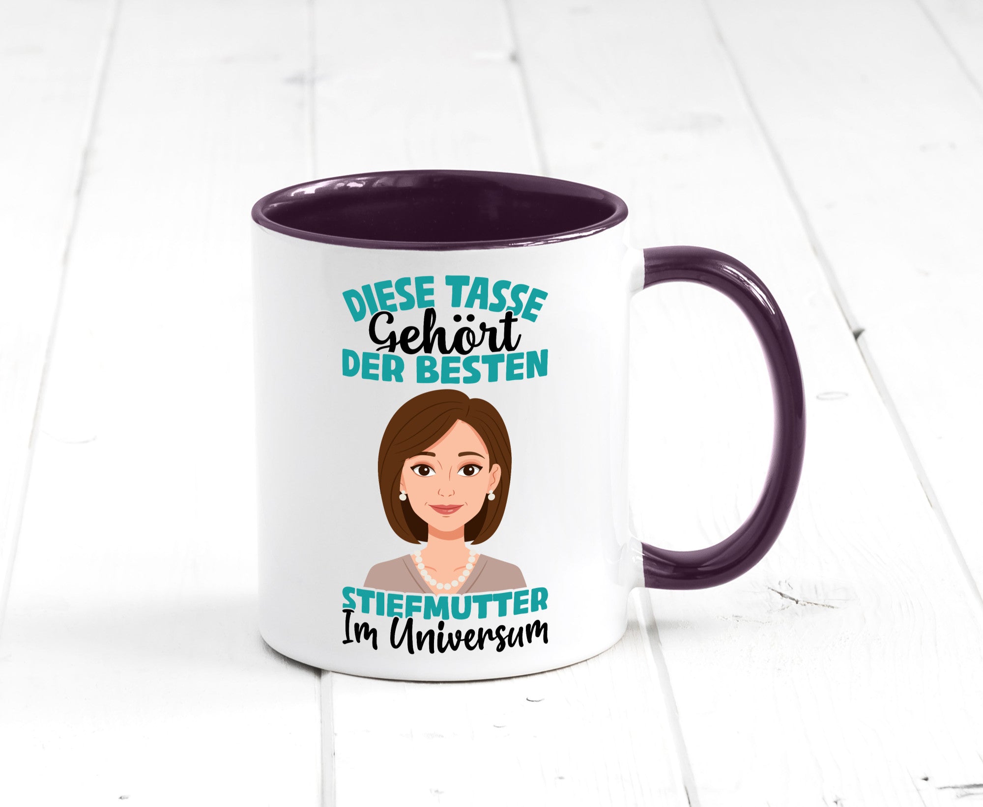 Im Universum: Stiefmutter | Stieftochter Beste Geschenk Familie Geschenkidee