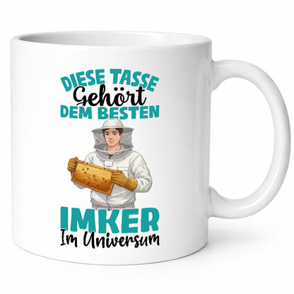 Im Universum: Imker | Imkerei lustig Humor Geschenkidee Geschenk Tasse