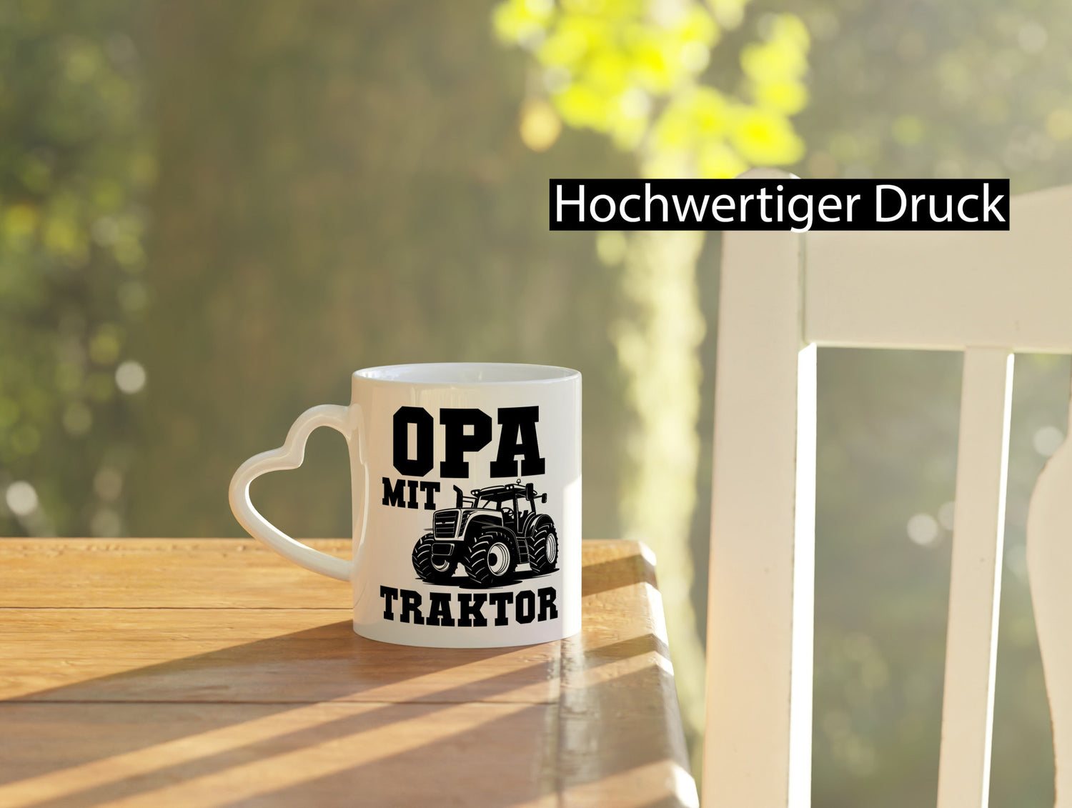 Opa mit Traktor | Geschenkidee Familie Humor Tasse
