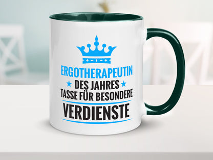 Besonderer Verdienst: Ergotherapeutin | Ergotherapie lustig Humor Geschenkidee