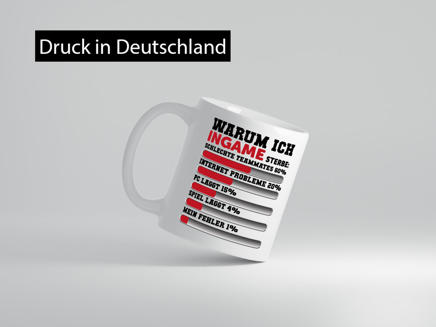 Gamer-Spruch | Zocker-Tasse Zocken Humor lustige Geschenkidee