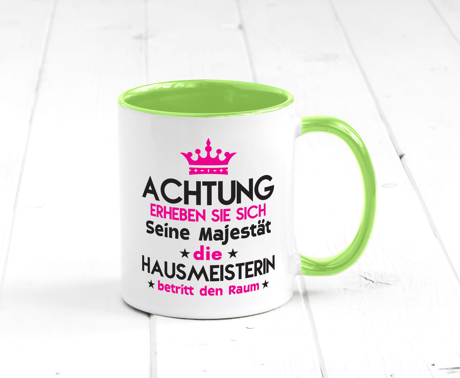 Seine Majestät Hausmeisterin | Hauswart Humor Geschenkidee Tasse
