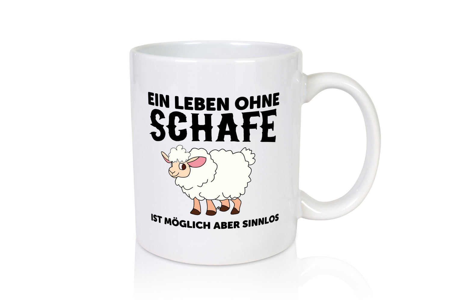 Leben ohne Schafe | Spruch Tasse Schäfer Schaf Humor Geschenkidee