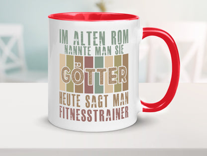 Heute sagt man: Fitnesstrainer | Personal Trainer Geschenkidee Humor Tasse