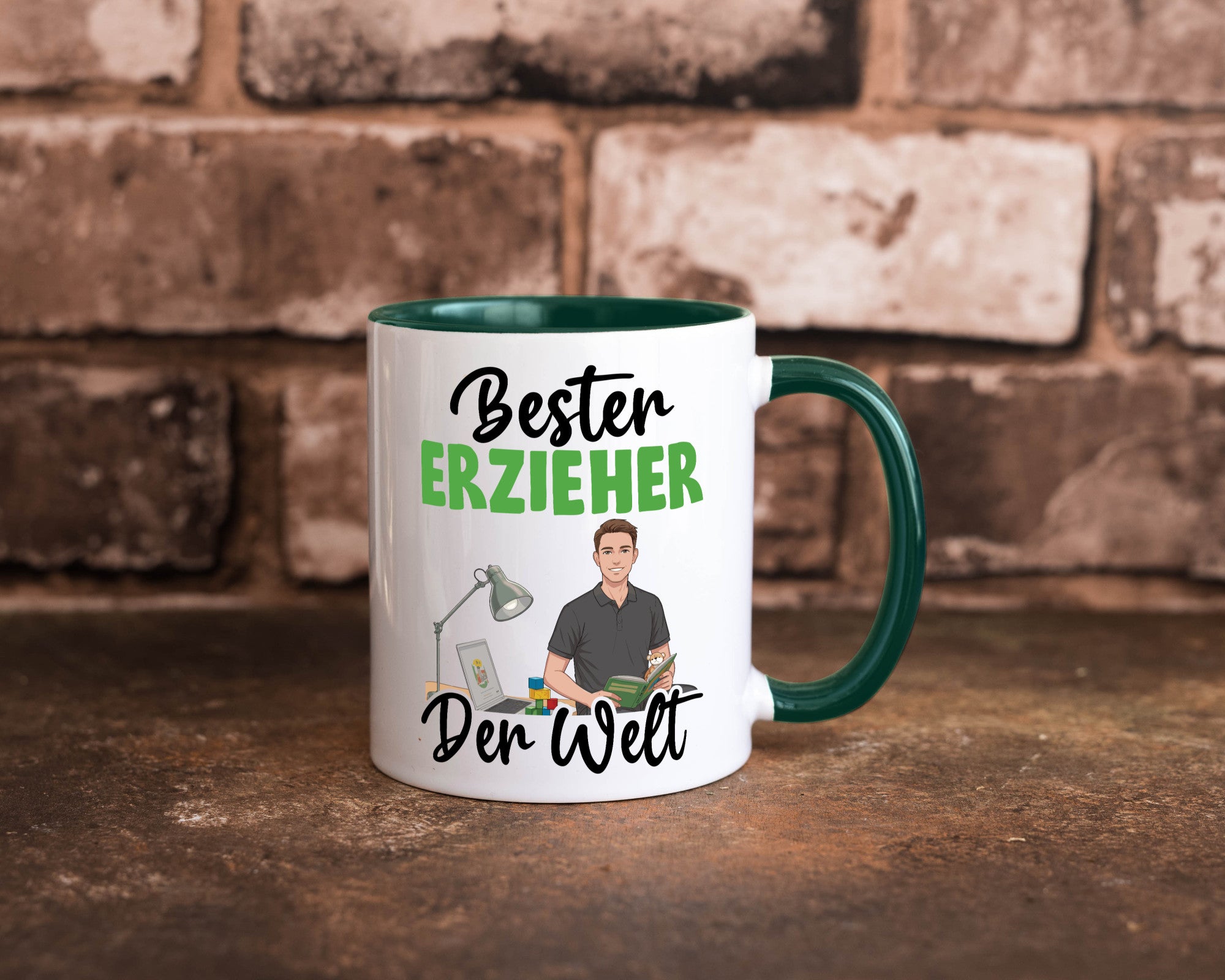 Bester Erzieher | Pädagoge Schule v2 Geschenk Humor Geschenkidee lustiger