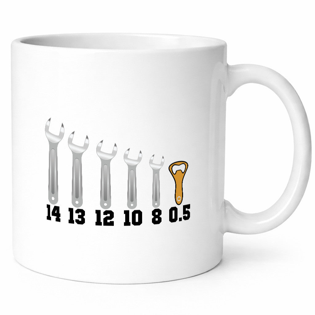 Bierliebhaber | Biertrinker Werkzeug Bieröffner Geschenkidee Humor Tasse