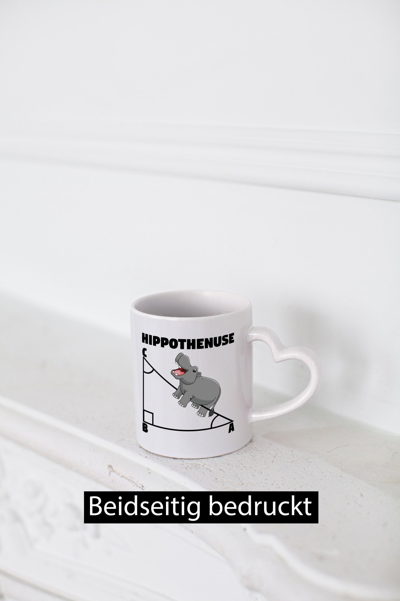 Hippotenuse | Mathematik Tasse lustiges Hippo Mathe lustiger Spruch Geschenk