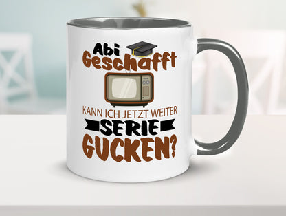 Abi Geschaft | Serie Gucken Bachlor Abitur Geschenk Humor Geschenkidee lustiger