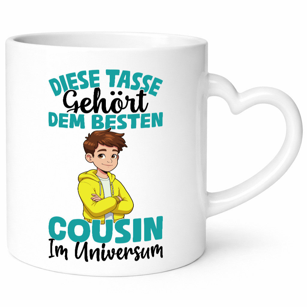 Im Universum: Cousin | Familie Verwandschaft Geschenk Geschenkidee lustiger