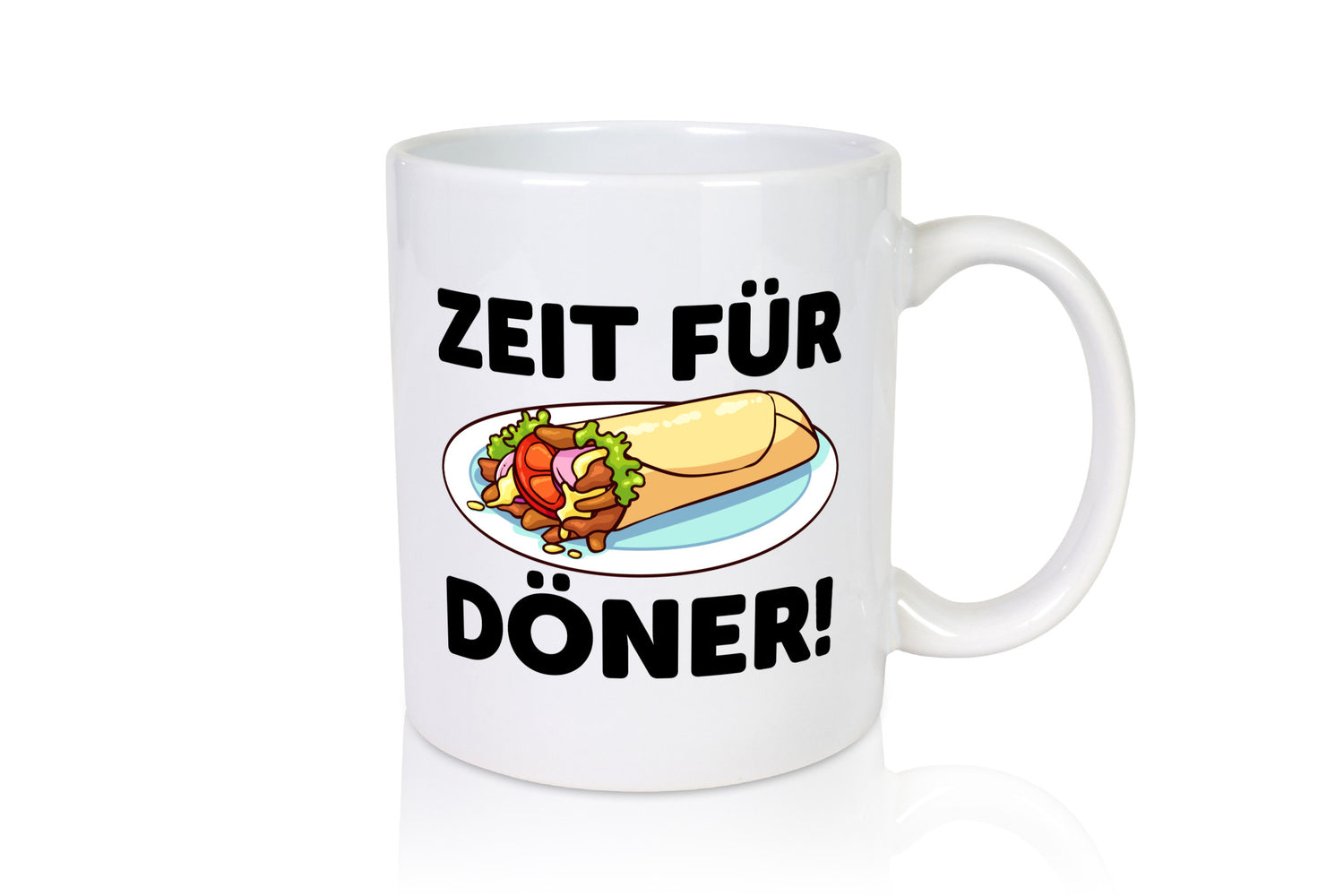 Zeit für Döner | Kebab Dönerladen v2 Geschenkidee Humor Tasse