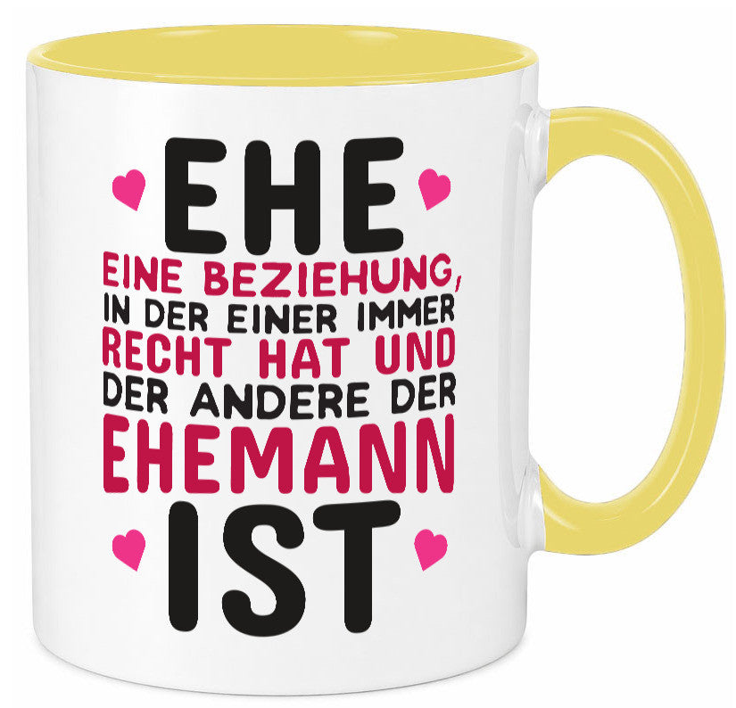 Ehepaar Spruch | Beziehung Tasse Ehemann Geschenk Humor Geschenkidee lustiger