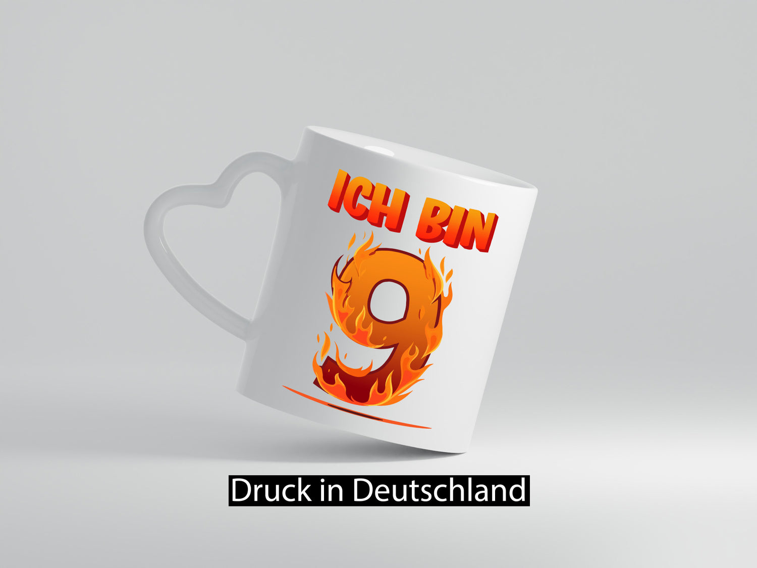 9. Geburtstag | 9 Jahre Drache lustiger Spruch Geschenk Geschenkidee Tasse