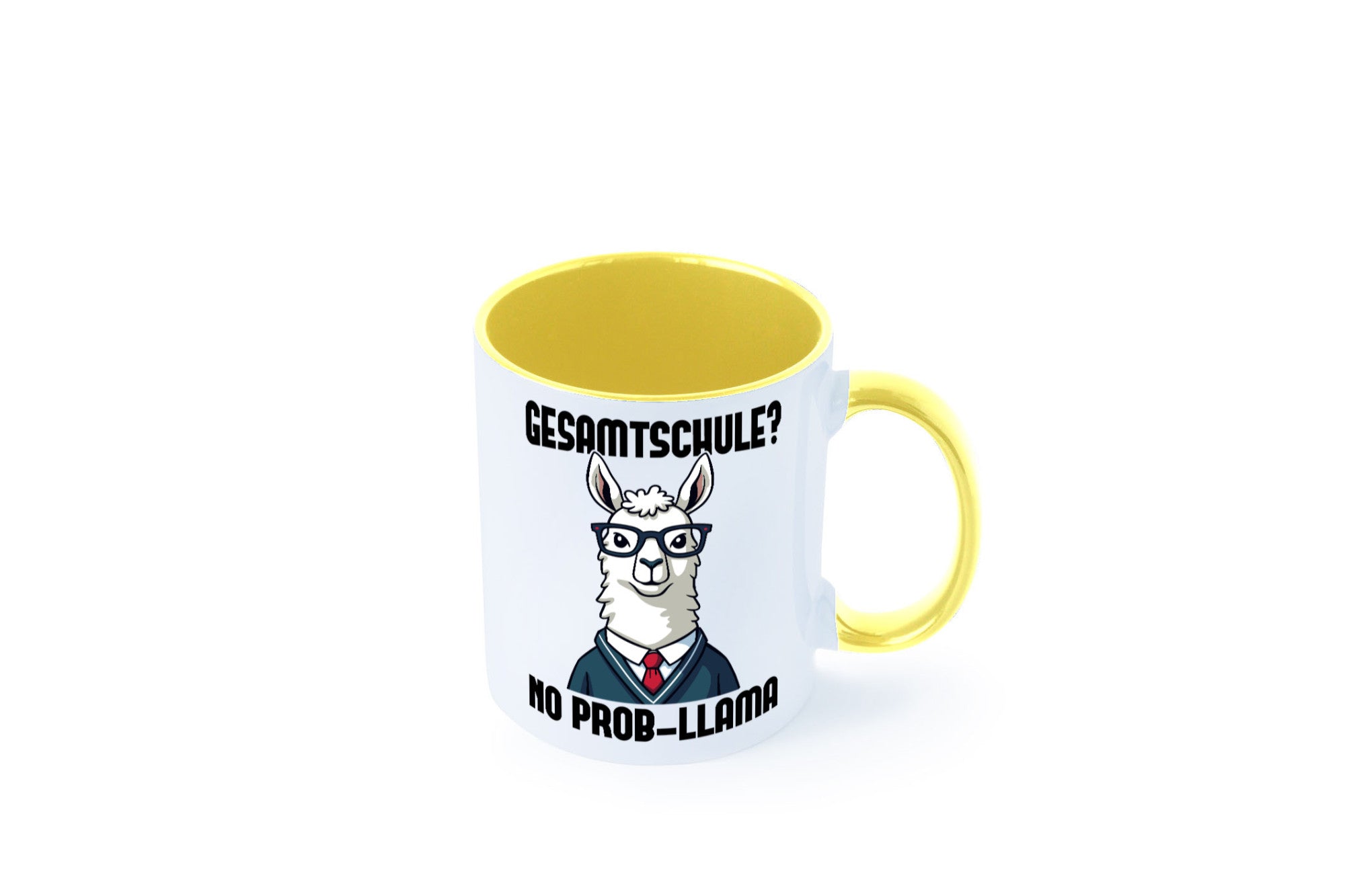 Gesammtschule | no prob-llama Einschuldung Humor Geschenkidee Tasse
