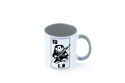 13 L.O lustiger Spruch Geschenk Humor Geschenkidee Tasse