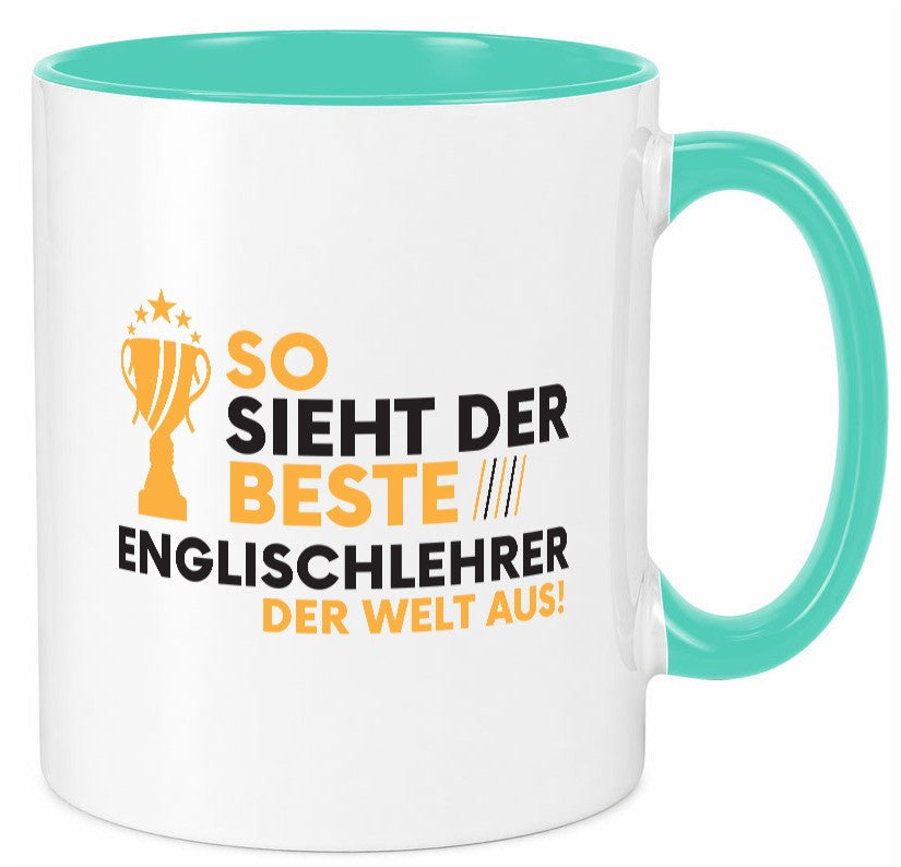Der Weltbeste Englischlehrer | Schule Englisch Humor Geschenkidee Tasse