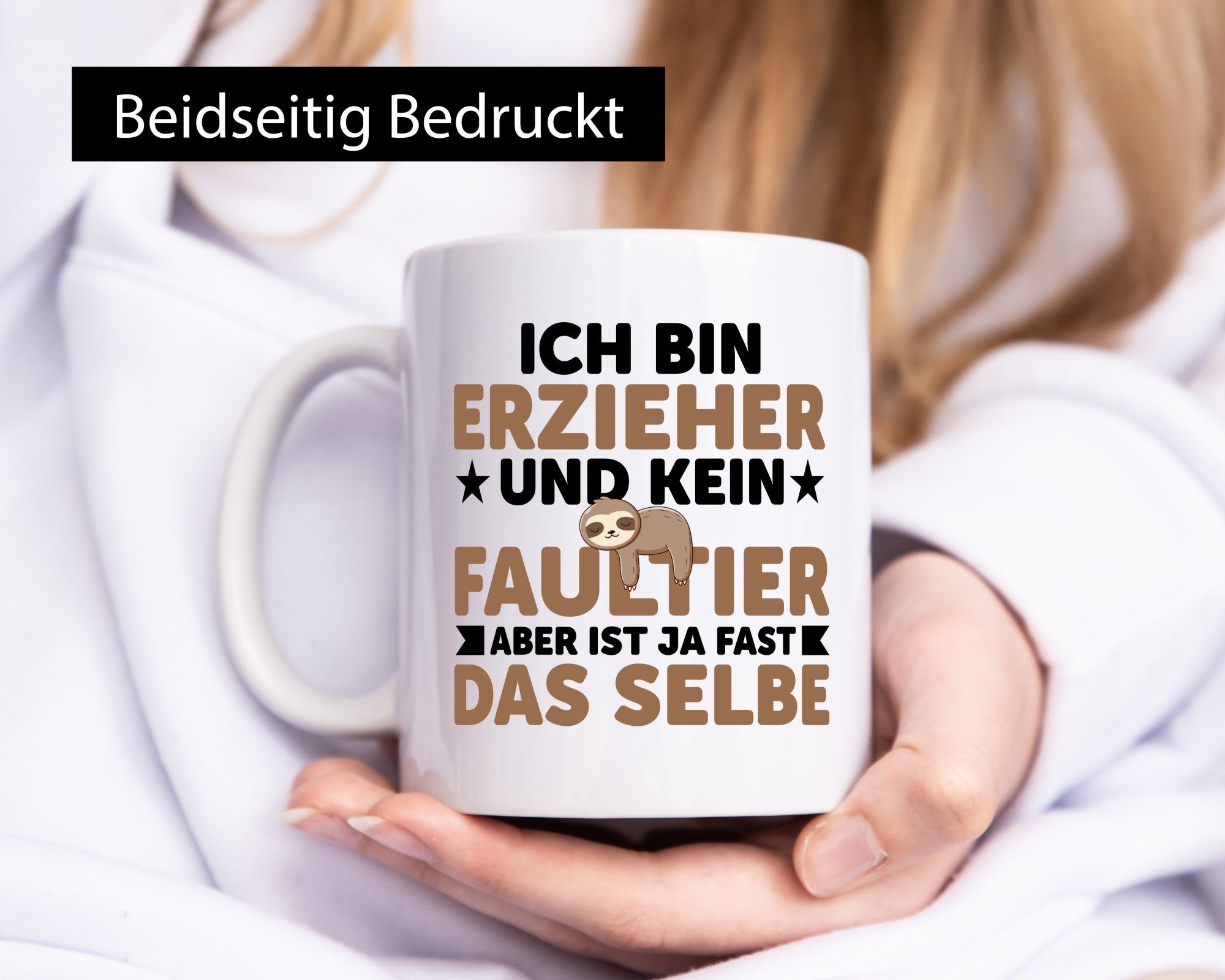 Ich bin kein Faultier: Erzieher | Pädagoge Schule Geschenk Tierliebhaber Humor