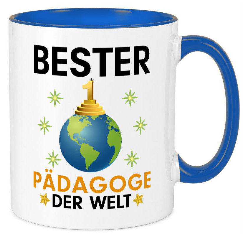 Welt Bester Pädagoge | Pädagogik Geschenk Humor Geschenkidee lustiger Spruch Tasse
