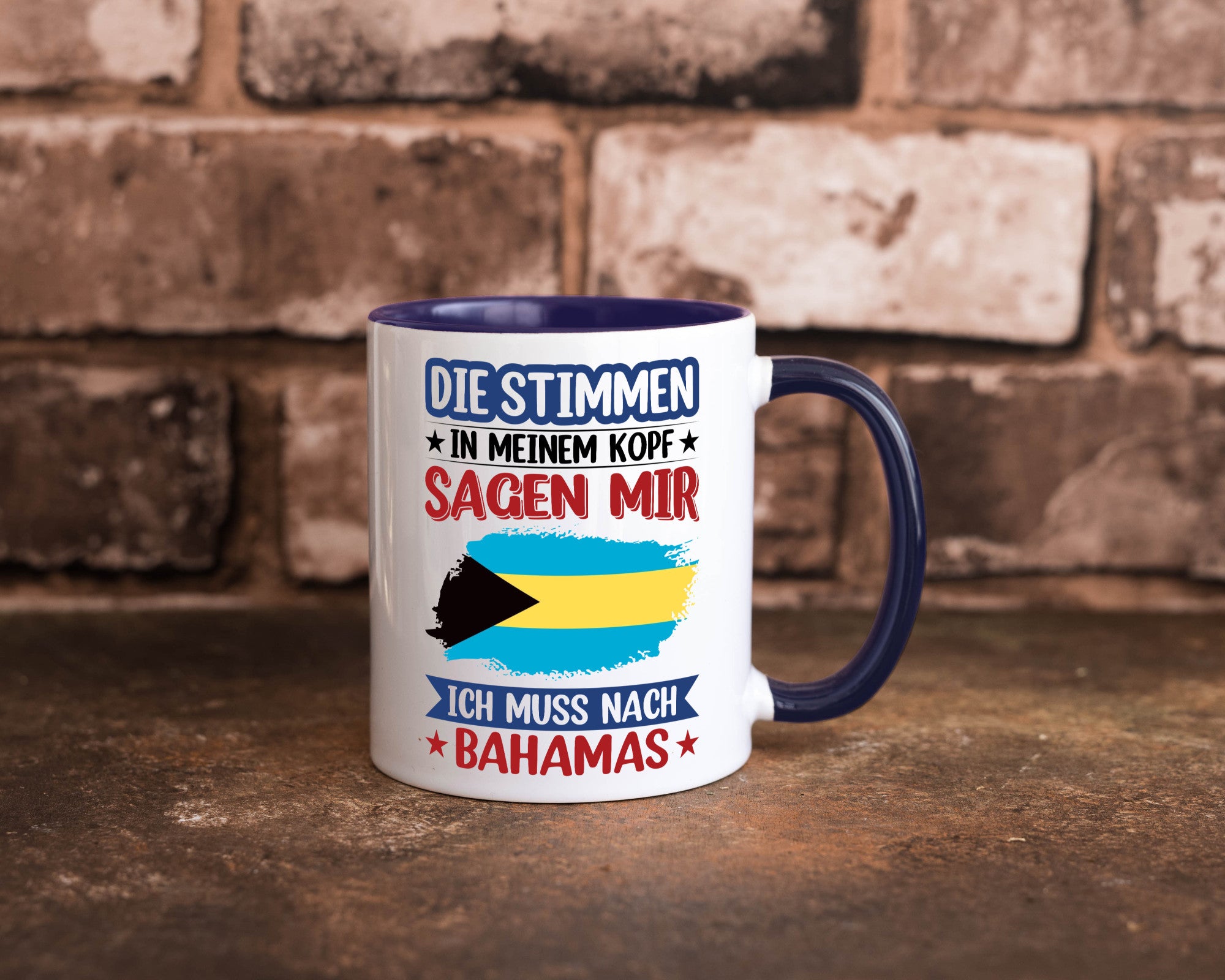 Bahamas | Urlaub Stimmen in meinem Kopf Traumland Geschenk Humor Geschenkidee