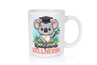 Koalifizierte Kellnerin | Beruf kellnern Bedienung Geschenk Arbeit Kollegen