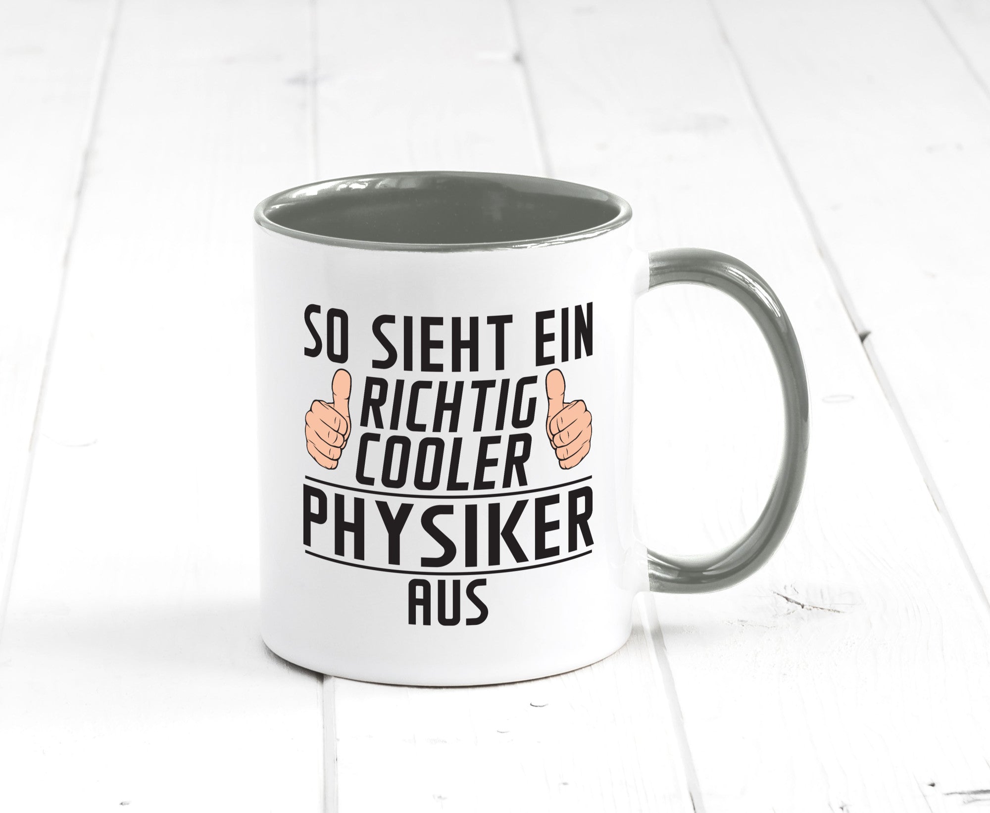 Richtig Cooler Physiker | Physik Geschenkidee Humor Tasse