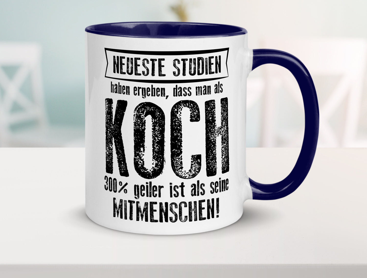 Neuste Studien: Koch | Chefkoch Humor Arbeit Kollegen Büro Geschenkidee Tasse