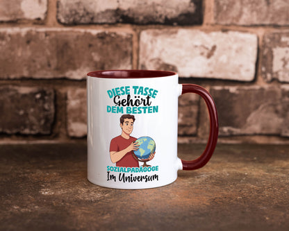 Im Universum: Sozialpädagoge | Pädagoge lustiger Spruch Geschenk Humor