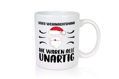 Lieber weihnachtsman die waren alle unartig | Weihnachten Geschenk Humor
