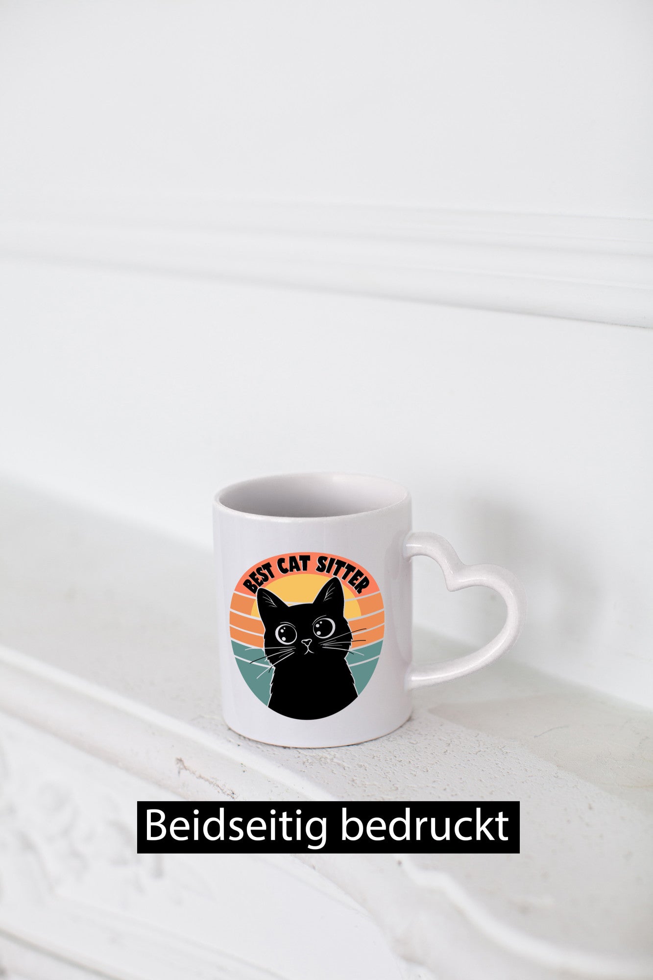 Bets Cat Sitter | Schwarze Katze Katzenliebhaber Geschenk Tierliebhaber Humor