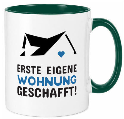 Erste eigene Wohnung | Umzug Tasse Eigenheim Auszug Geschenk Humor Geschenkidee