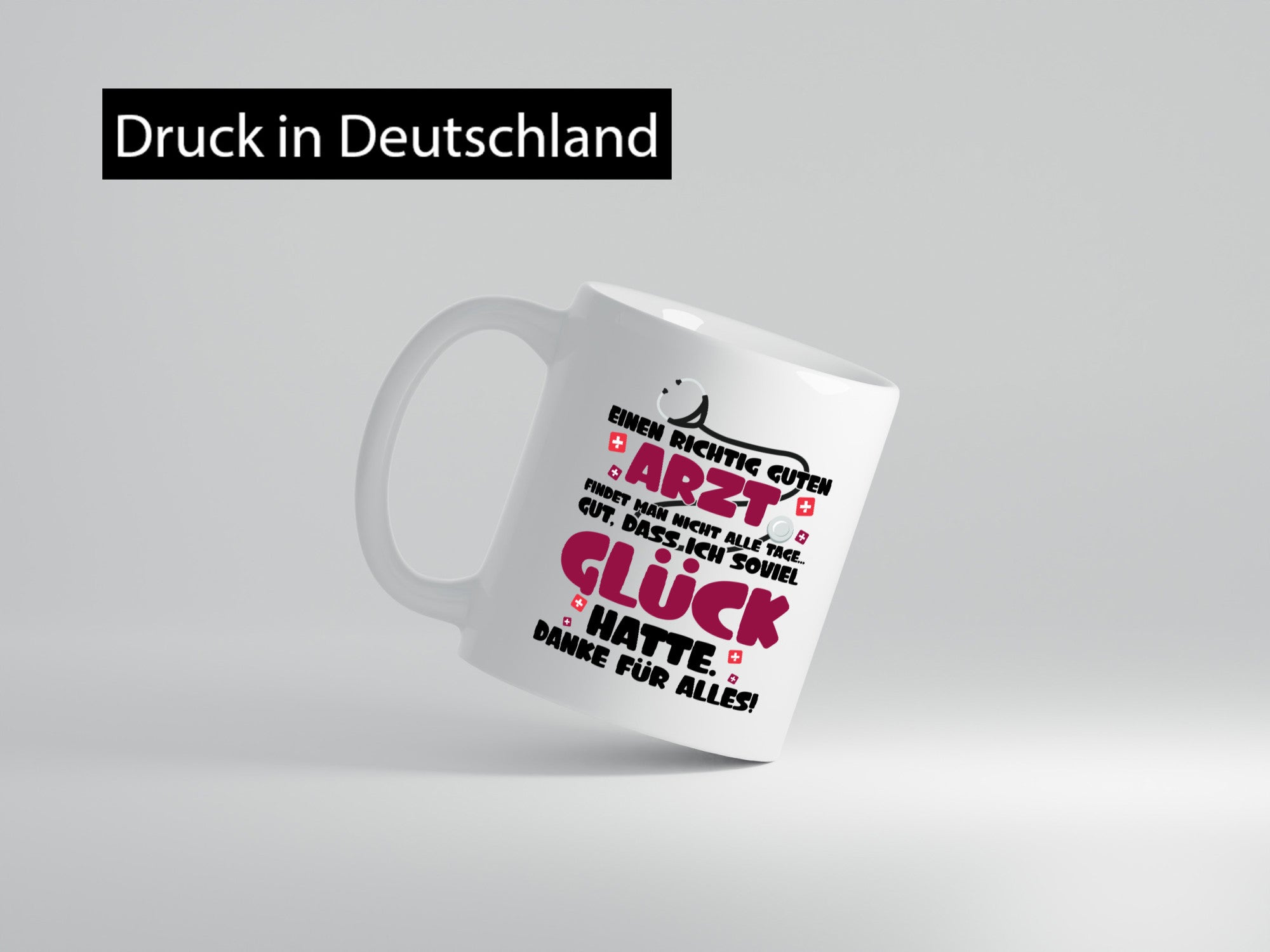 Richtig guter Arzt | Dankeschön Tasse Ärzte Spruch vl1 Humor Geschenkidee