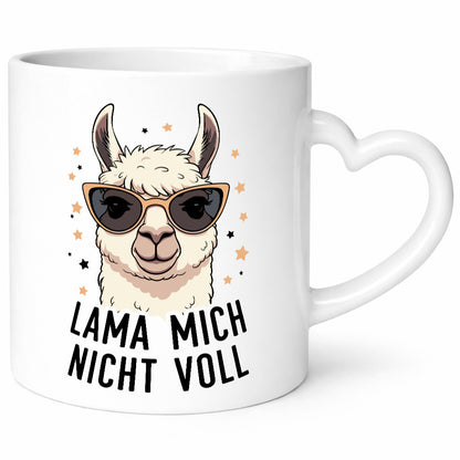 Lama mich nicht voll | Alpaka Geschenk Humor Geschenkidee lustiger Spruch Tasse