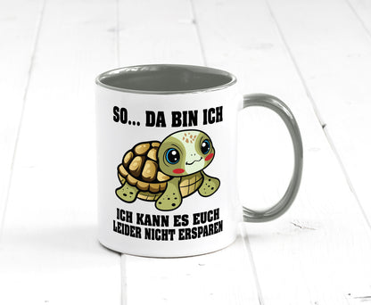So da bin ich, ich kann es euch leider nicht ersparen Geschenk Humor