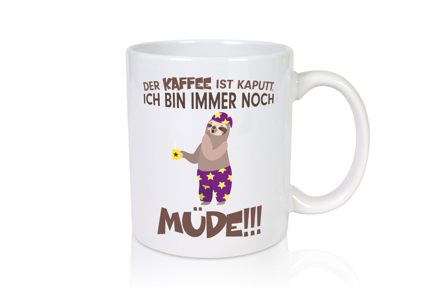 The coffee is broken! Funny saying gift humor gift idea mug