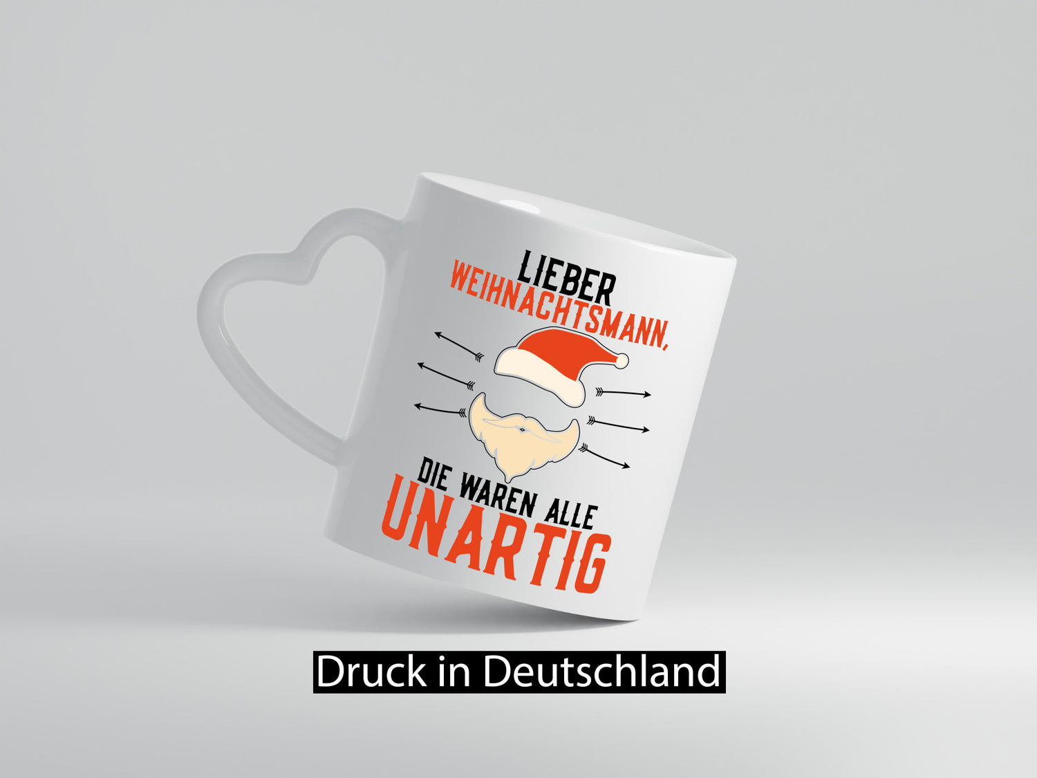 Die waren alle unartig | Weihnachtsmann Geschenke artig Geschenk Humor