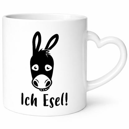 Ich Esel | Liebhaber lustig Humor Geschenkidee Geschenk Tasse