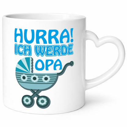 Ich werde Opa Humor Familie Geschenkidee Tasse