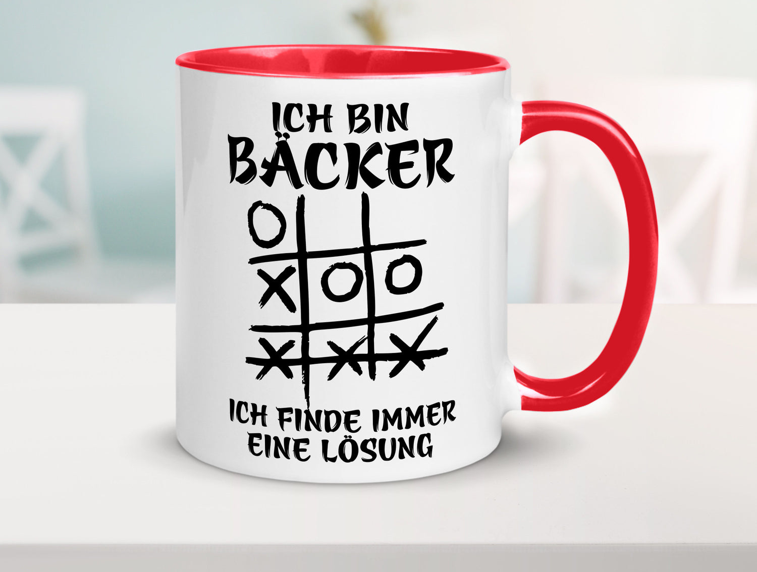 Ich bin Bäcker finde immer eine Lösung | Meister lustig Humor Geschenkidee