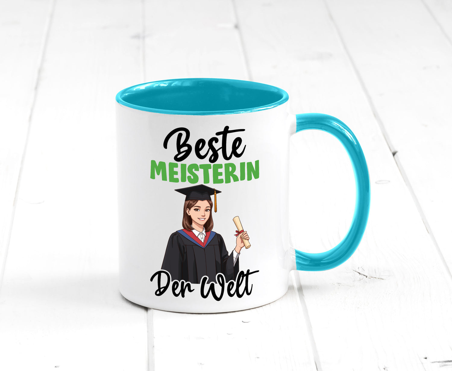 Beste Meisterin | Meisterbrief v2 Geschenk Humor Geschenkidee lustiger Spruch