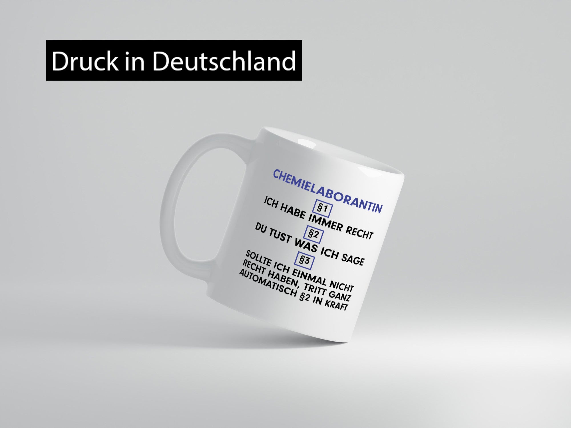 Ich habe immer Recht Chemielaborantin | Laborantin Chemie Humor Geschenkidee
