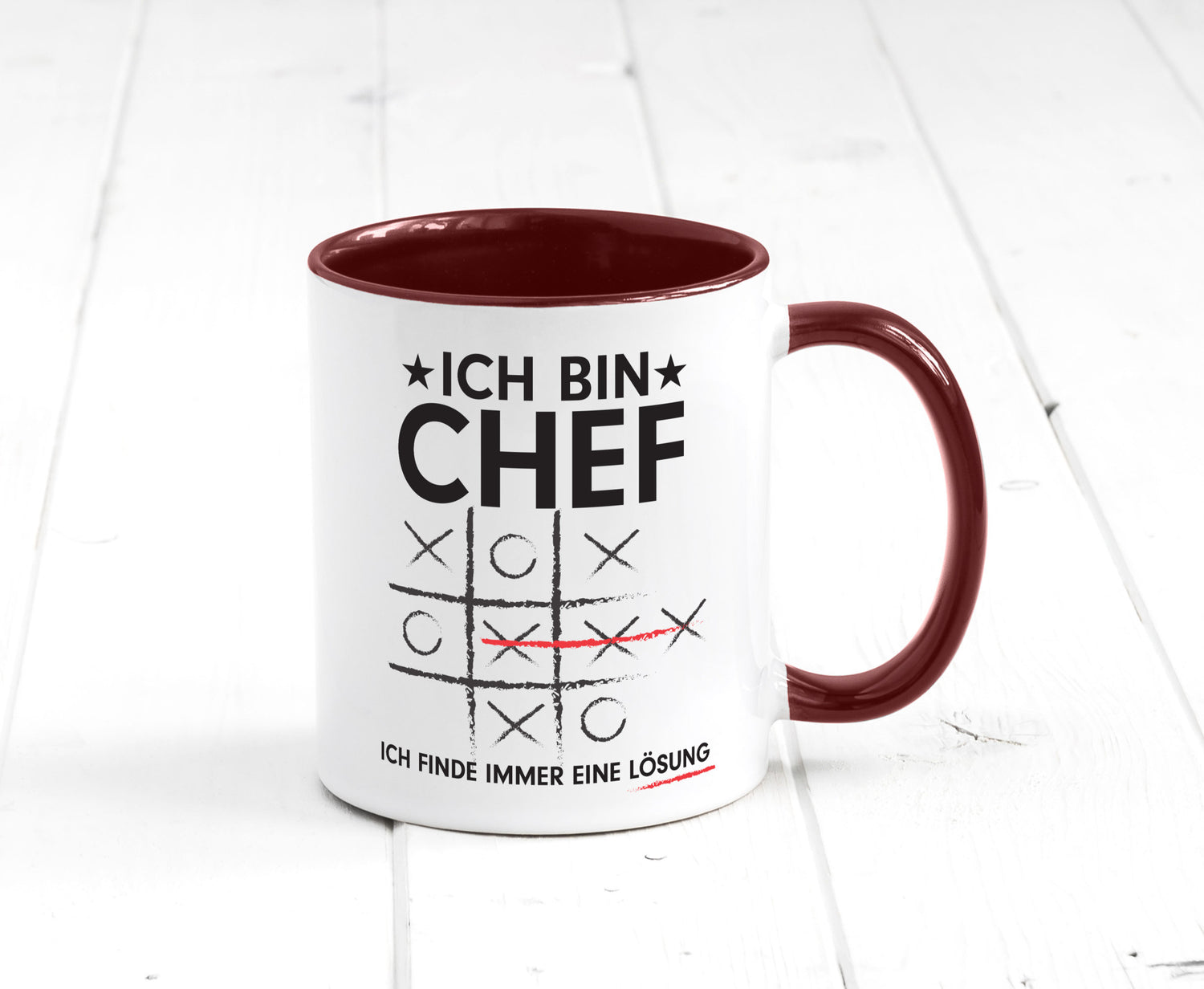 Lösung finden: Chef | Führungskraft Vorgesetzter v2 lustiger Spruch Geschenk