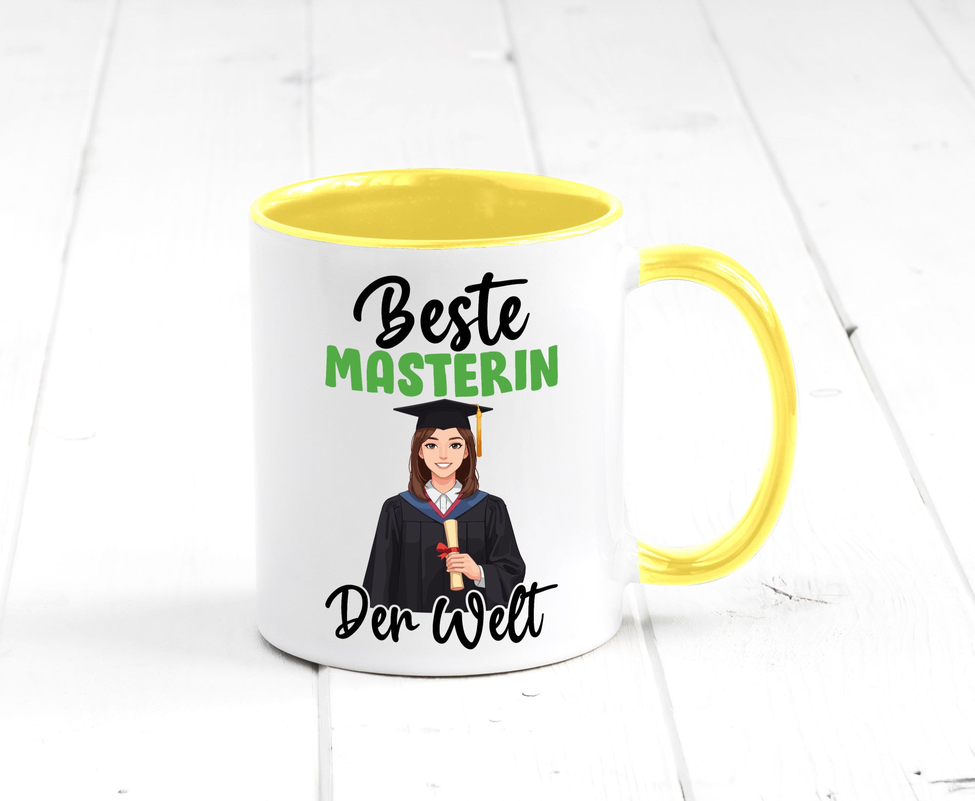 Beste Masterin | Student Uni Studium Humor Geschenkidee Tasse
