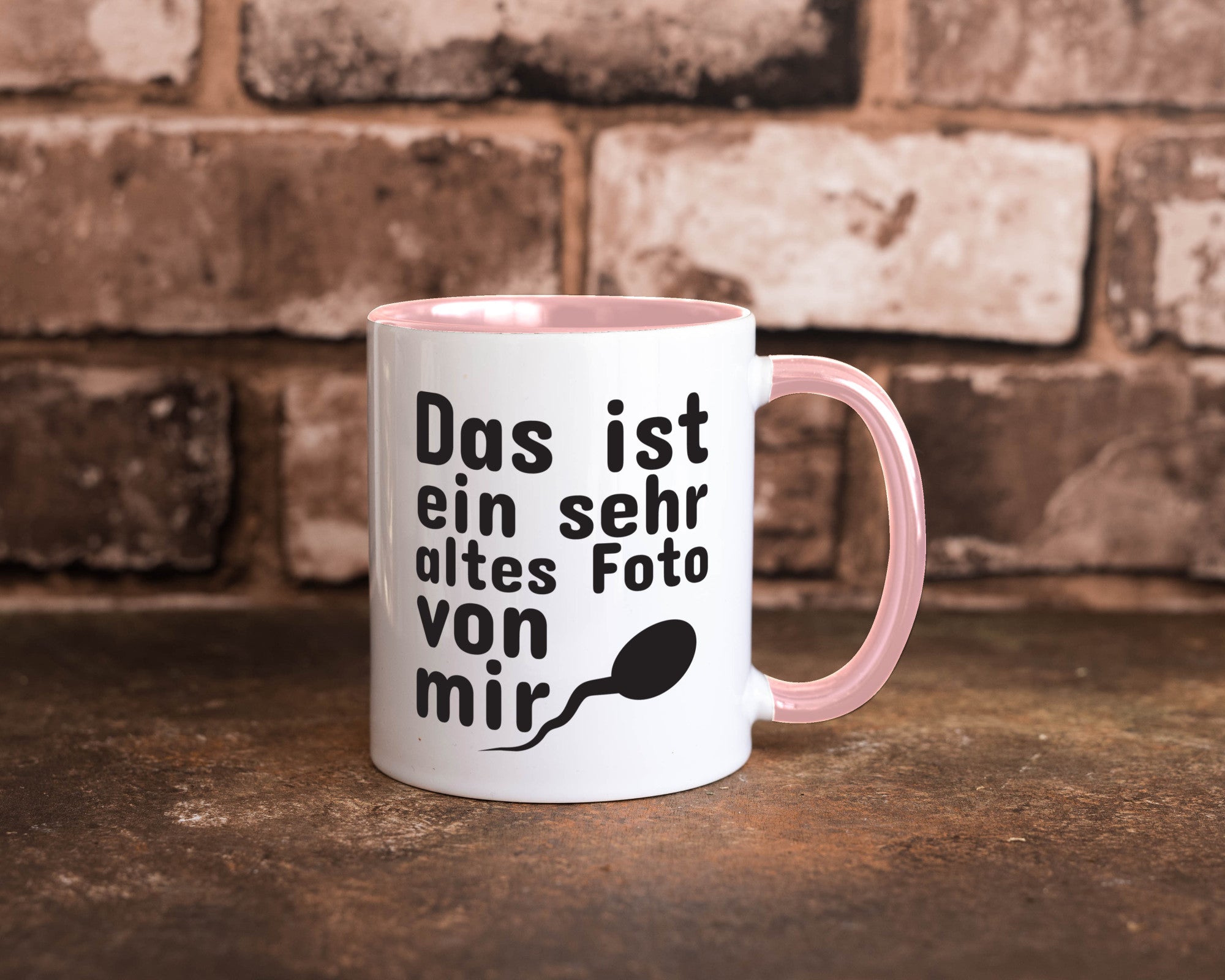 Sehr altes Foto von mir | lustige Tasse Männer Humor Geschenk Geschenkidee
