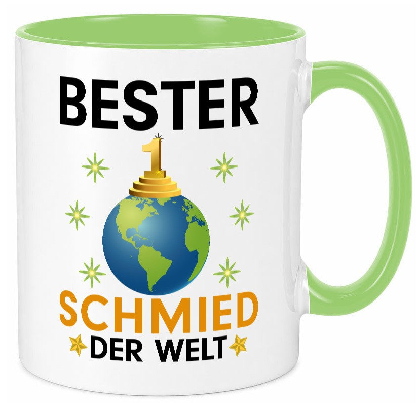 Welt Bester Schmied | schmieden lustiger Spruch Geschenk Humor Geschenkidee Tasse