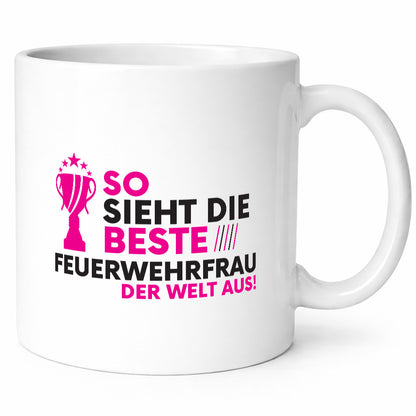 Die Weltbeste Feuerwehrfrau | Feuerwehr lustiger Spruch Geschenk Humor