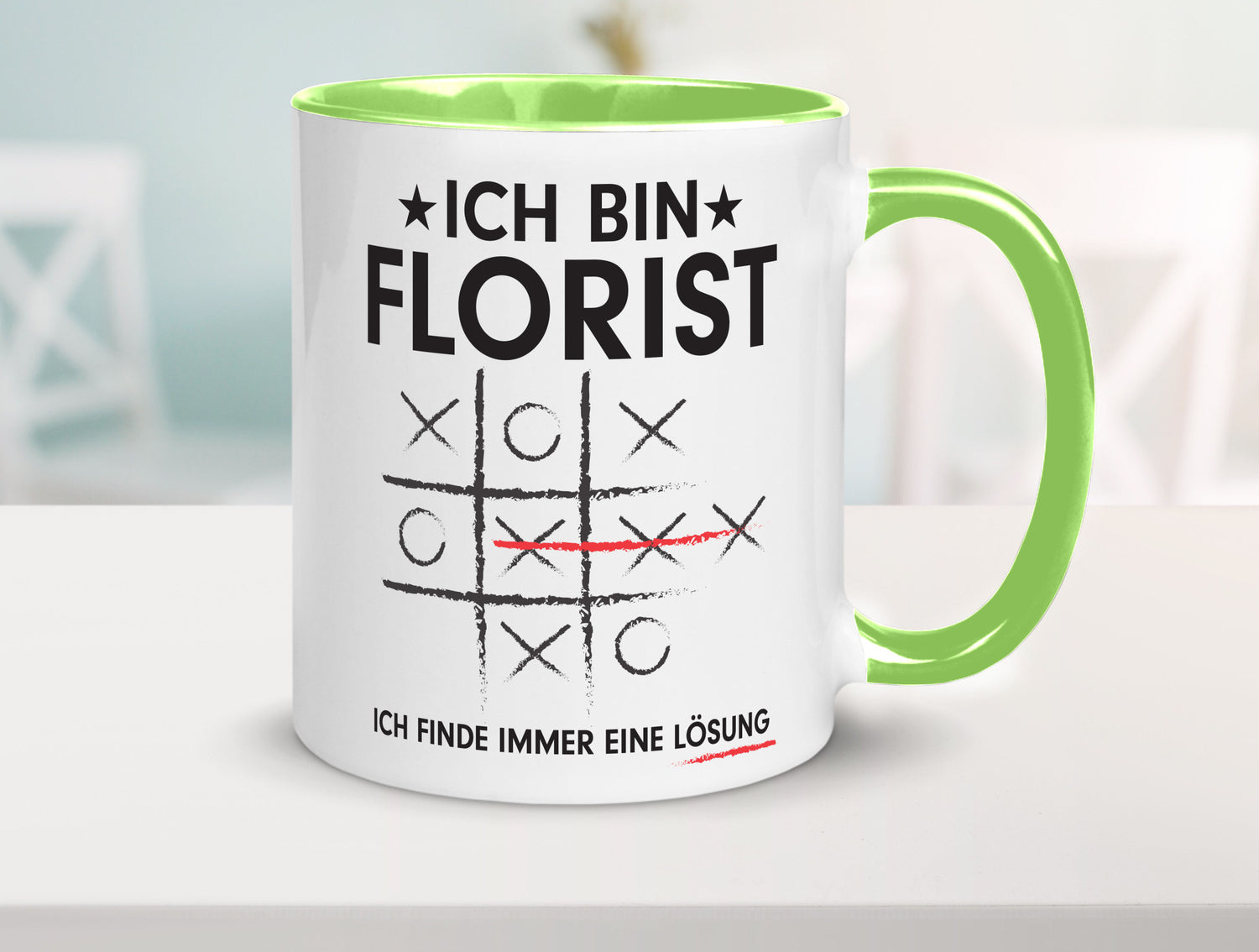 Lösung finden: Florist | Blumen Verkäufer v2 lustig Humor Geschenkidee Geschenk