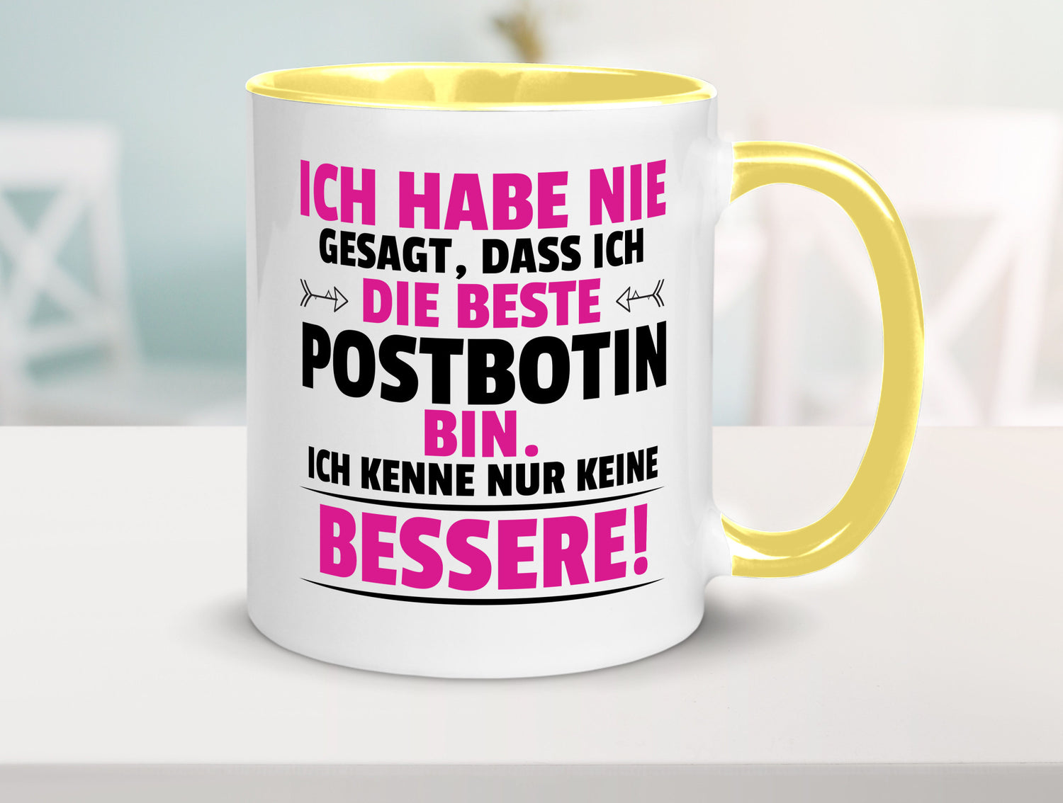 Die Beste Postbotin | Beruf Post Briefträger Geschenk Arbeit Kollegen Büro