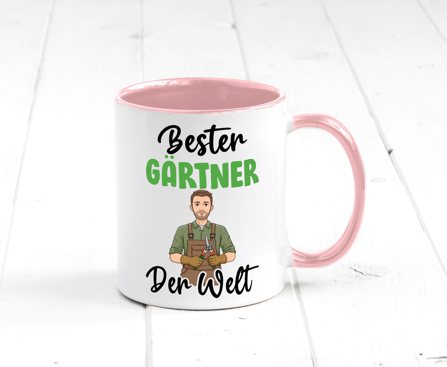Bester Gärtner | Gartenbau v2 Geschenk Humor Geschenkidee lustiger Spruch Tasse