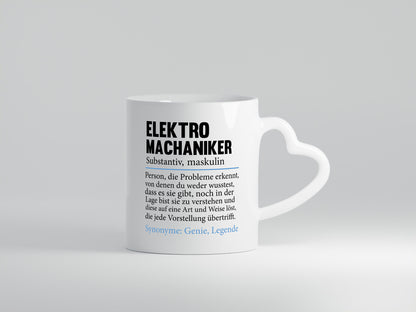 Elektromechaniker | Beruf Mechaniker Elektrik Geschenkidee Arbeit Kollegen Büro