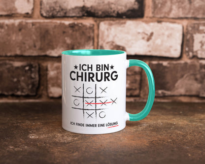 Lösung finden: Chirurg | Medizin Chirurgie v2 Geschenk Humor Geschenkidee