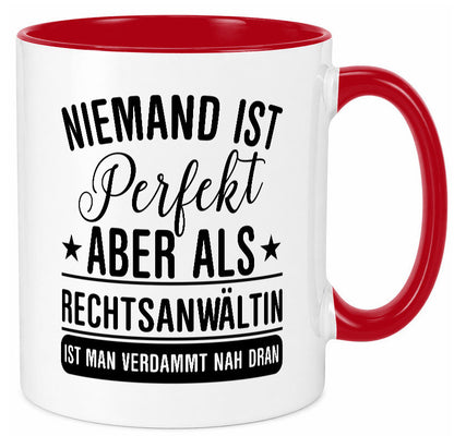 Verdammt nah dran: Rechtsanwältin | Jurstin Anwältin lustiger Spruch Geschenk